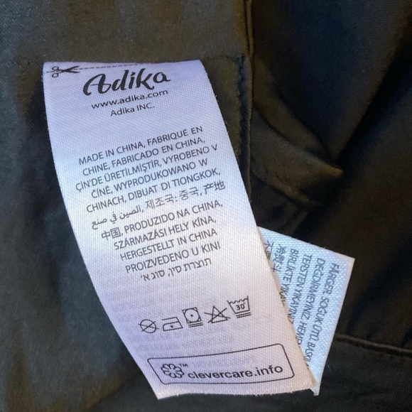 Adika Satin Ruched Cut out Sleeve Blouse Size XS - Picture 5 of 5